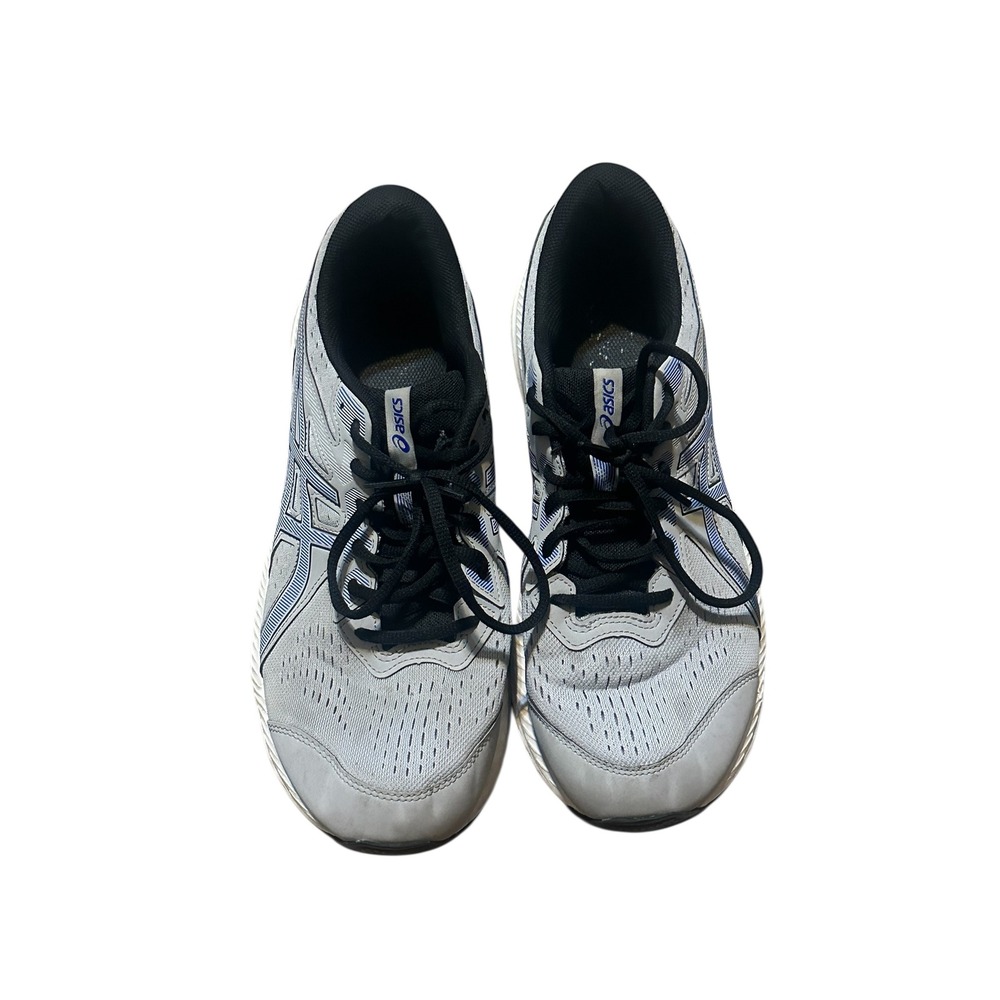 Asics Gel-Contend 8 Mens Running Shoes Grey Blue AmpliFoam Sneakers size 11 - Picture 1 of 9